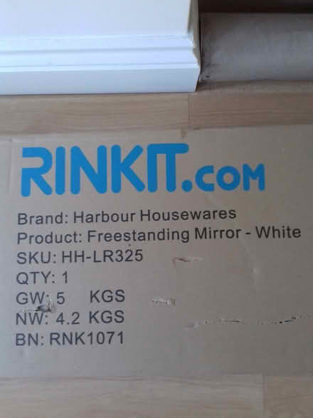 Photo of free Dressing mirror (Cutteslowe OX2) #3