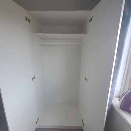 Photo of free White double wardrobe (north watford WD24) #3