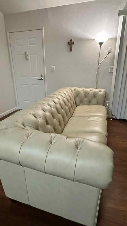 Photo of free 3 seater sofa (3906 stoneridge dr, pleasanton) #1