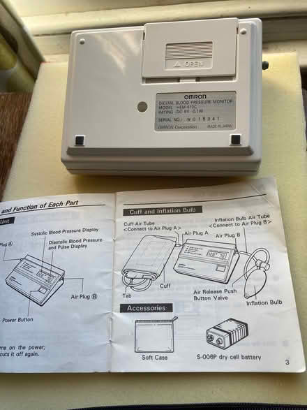 Photo of free Blood pressure monitor (WR14 Link Top) #2