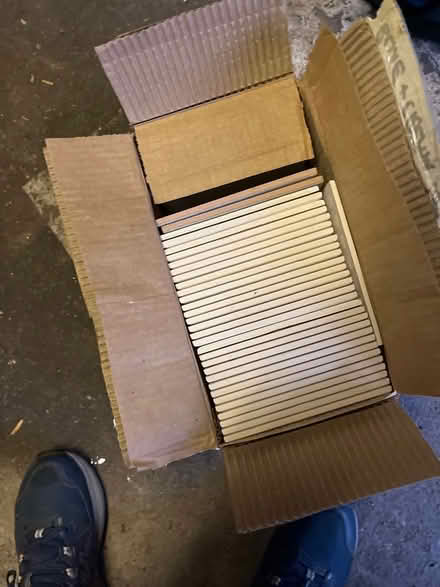 Photo of free Box of 15 by 15 cm white tiles (Widcombe) #2