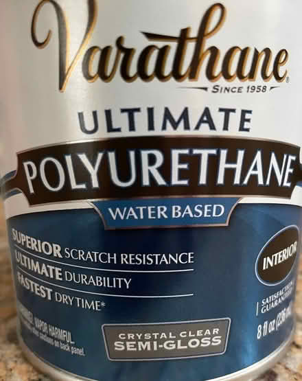 Photo of polyurethane - semigloss (San Antonio x El Camino) #1