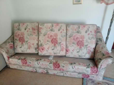 Photo of free 3 seater couch and arm chair (Ringwood East) #1