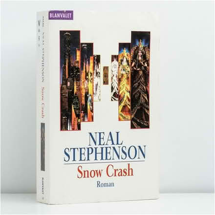 Photo of free Snow Crash Paperback [German] (Cowplain PO8) #1