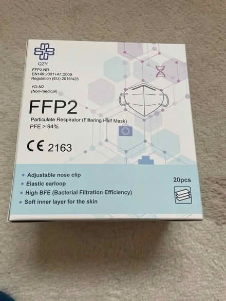 Photo of free Ffp2 face masks (Pin Green Industrial Area SG1) #1