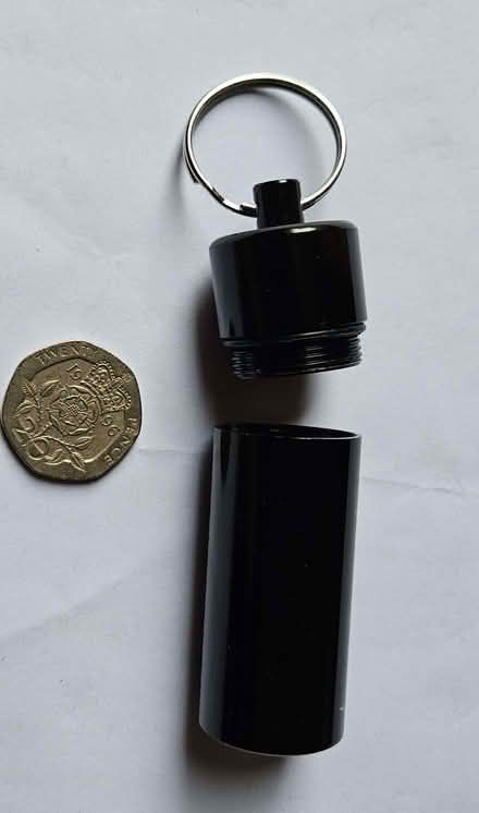 Photo of free Small aluminum container (Moorfields) #1