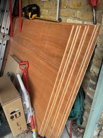 Photo of free 6 large sheets plywood (Hockley SS5) #1