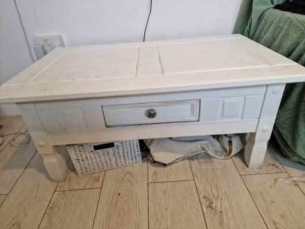 Photo of free White coffee table (Southwark SE1) #1