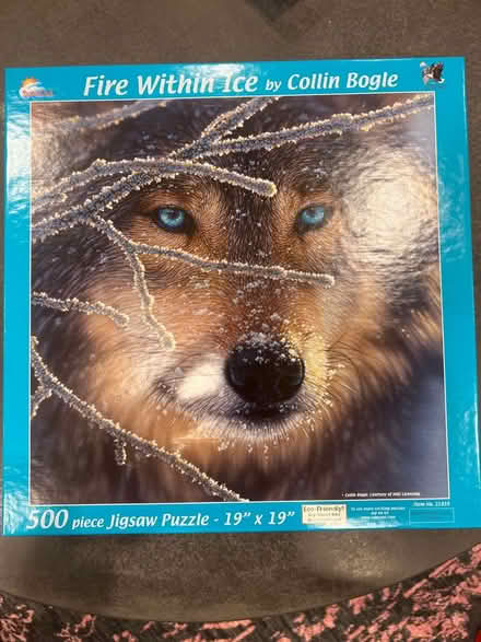 Photo of free 500 piece puzzle (Old Town) #1