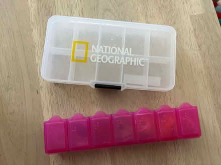 Photo of free pill boxes (Lawrence/ El Camino Real) #2