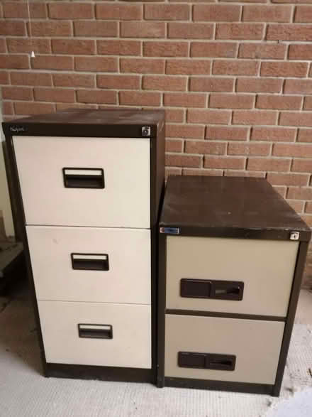 Photo of free 2 filing cabinets (Loansdean NE61) #1