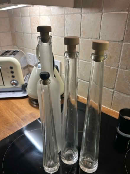 Photo of free Selection of glass oil bottles (Marden, Devizes SN10) #1