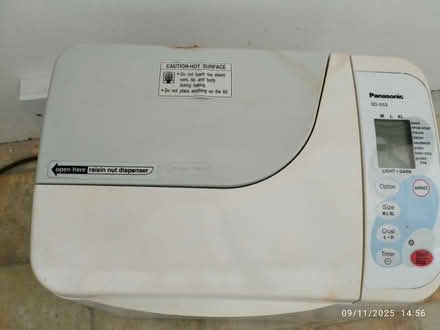 Photo of free Panasonic bread maker (St Martins SY10) #1