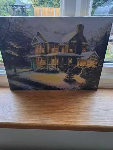 Photo of free Christmas canvas with lights (Woodley RG5) #2