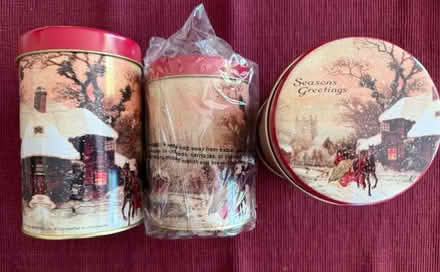 Photo of free Winter Scene Tins (Cupertino - DeAnza and 280) #1