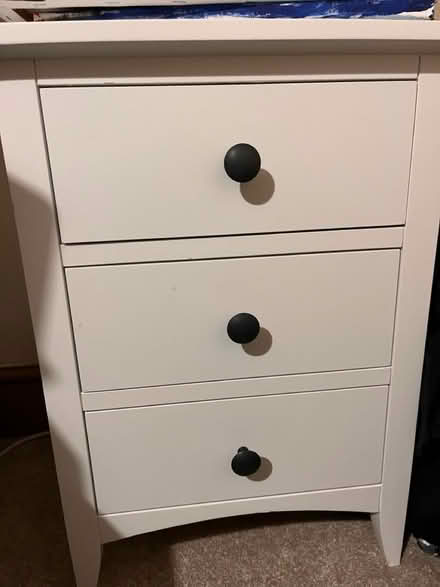 Photo of free Wooden bedside table. Single (Craigour EH17) #1