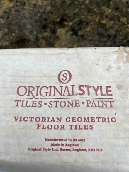 Photo of free White Victorian style tiles (Widcombe) #2