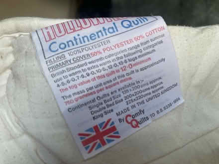 Photo of free Single duvet / continental quilt (Eastbourne BN21) #1