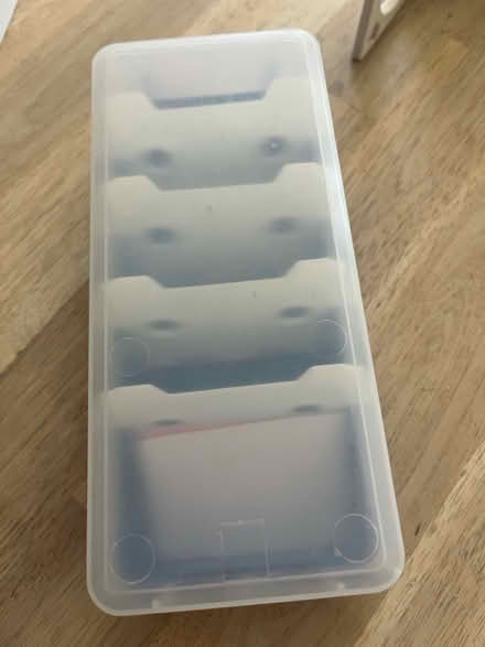 Photo of free small index card box (Lawrence/ El Camino Real) #1