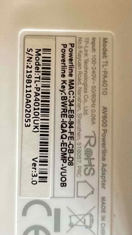 Photo of free tp-link home network extender (Lower Wolvercote OX2) #2