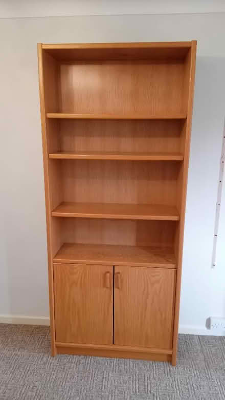 Photo of free 2 x Oak faced storage units (Garden City OX5) #2