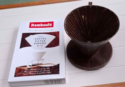 Photo of free Rambouts Coffee filter and paper inserts (Forest Green GL6) #1