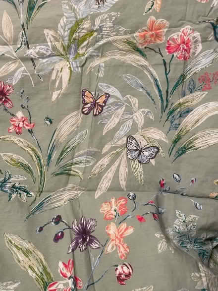 Photo of free Green floral quilt — king size (West Billerica) #1