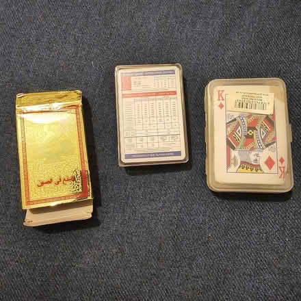 Photo of free Three packs of cards (NW5 Kentish Town) #1