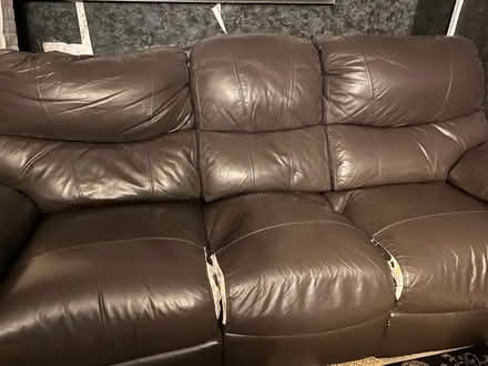 Photo of free Black wardrobe mirror, sofas and bed with mattress (Gun Quarter B19) #4