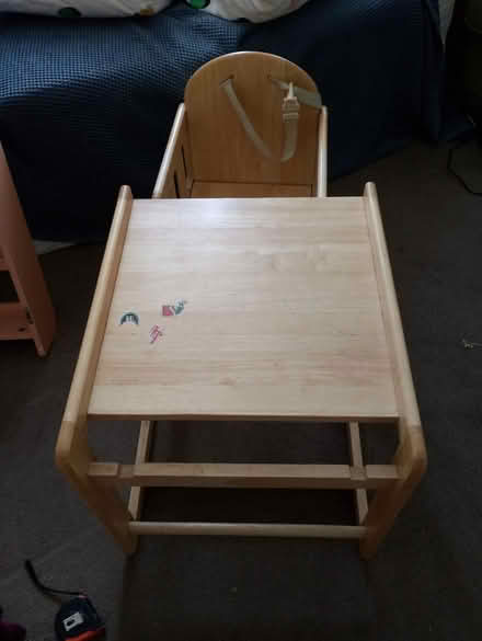 Photo of free Toddler table & chairs/ high chair (CT11) #4