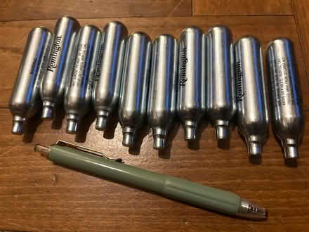 Photo of free Remington 12 gram Mini CO2 Gas Bottles (Glenleigh Park TN39) #1