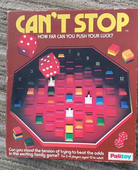 Photo of free Vintage Board Game - Can't Stop (Cranham Corner GL6) #1