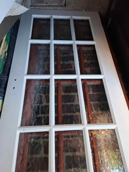 Photo of free 15 glass panel internal wood doors (East beach road, Po20) #2