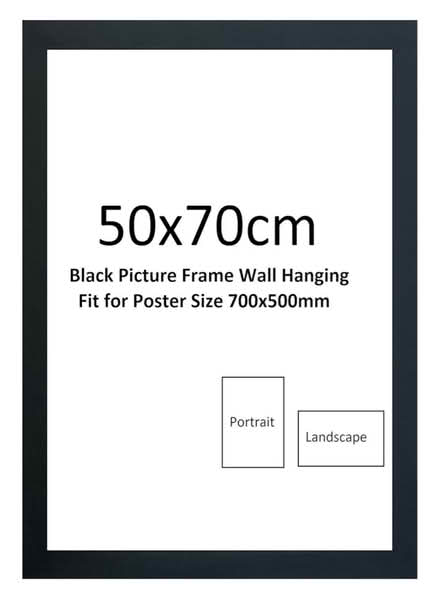 Photo of free 50x70cm Black Frame (Nw5 1by) #1