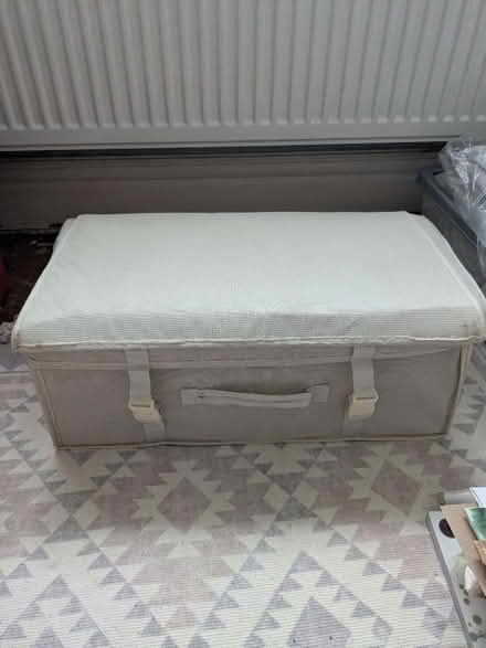 Photo of free Small/travel wedding dress fabric box (Stanton CH63) #1