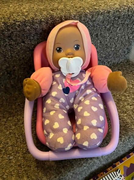 Photo of free Baby doll and doll car seat (Chapel Ash WV3) #1