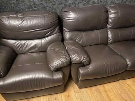 Photo of free Black wardrobe mirror, sofas and bed with mattress (Gun Quarter B19) #3