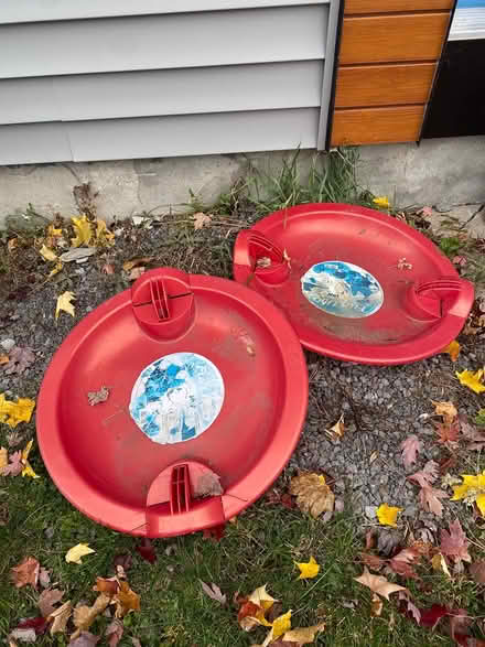 Photo of free Two kids snow saucers (Nepean) #1