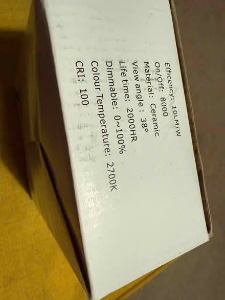 Photo of free Lightbulbs GU10 240v 50w (Marshalswick AL4) #4