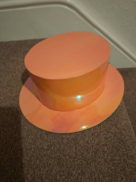 Photo of free 6 pink cardboard top hats (Swanley BR8) #1