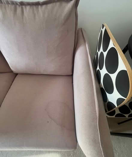Photo of free 2 Seater Habitat Pink Sofa (Teddington TW11) #2
