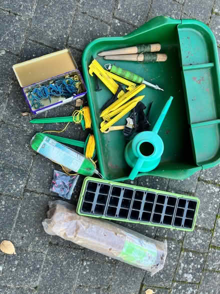 Photo of free Garden or allotment bundle tools wire netting etc (Taverham NR8) #1