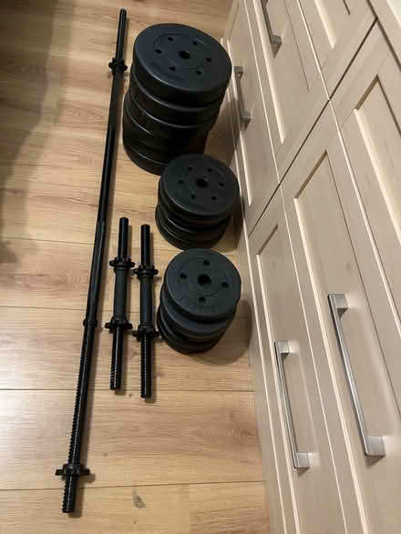 Photo of free Weightlifting set (Barleybank G66) #1