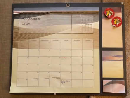 Photo of free Fridge magnet calendar pad 40x30cm (South Ruislip HA4) #1