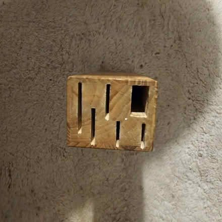 Photo of free Wooden knife block (NW5 Kentish Town) #1