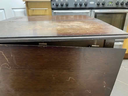 Photo of free old antique fold out card table (WV13 Willenhall) #4