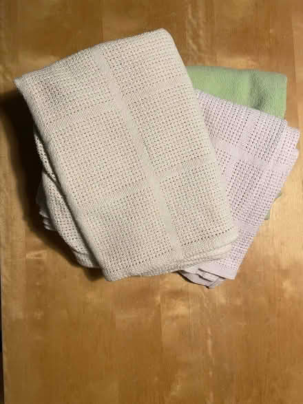 Photo of free 3 cot blankets (City of Bristol BS6) #1