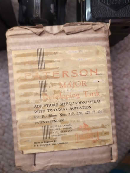 Photo of free Old cameras and developing tank (S10 Crookes) #4