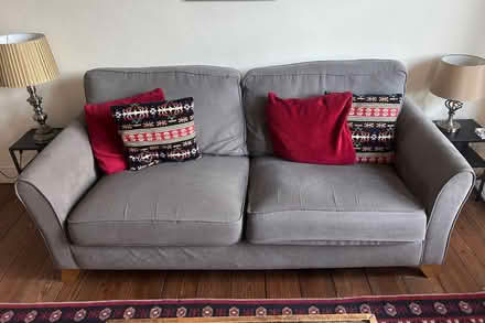 Photo of free Grey 3-seater sofa (Golden Triangle NR2) #1