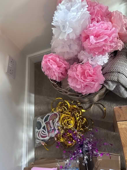 Photo of free Pink and Gold Party Decorations (Rugby CV23) #1